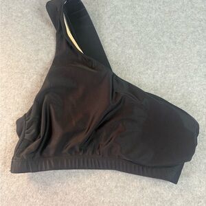 Nani Black One-Shoulder Women’s Swim Top XS